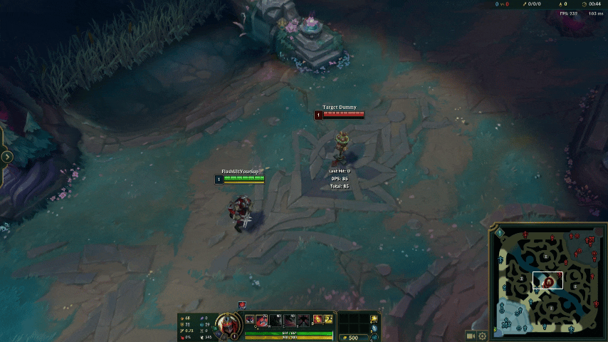 Zed casting Q