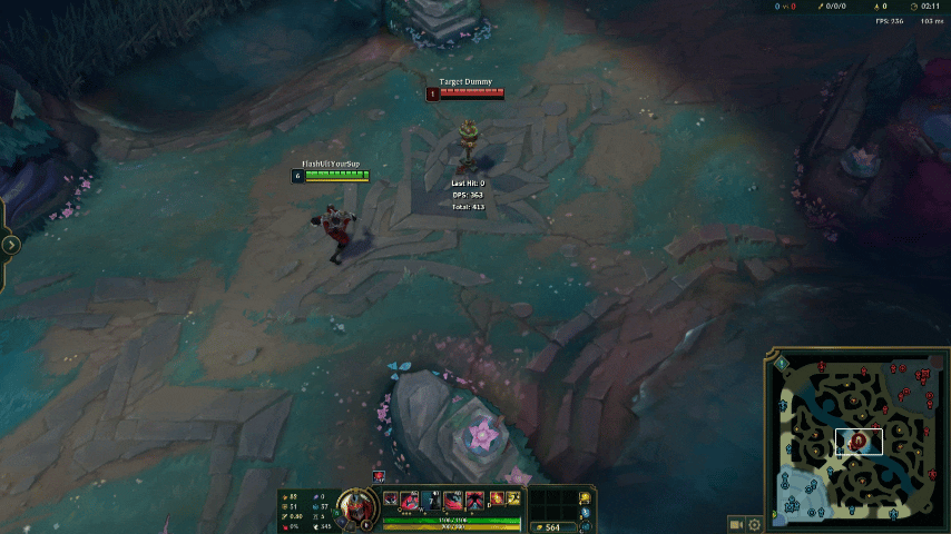 Zed casting R