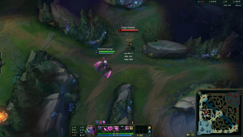 Evelynn casting W