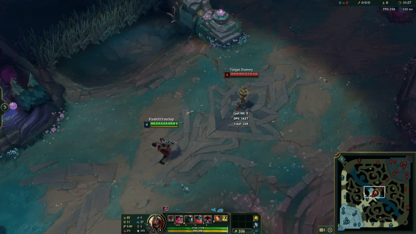 Zed casting W