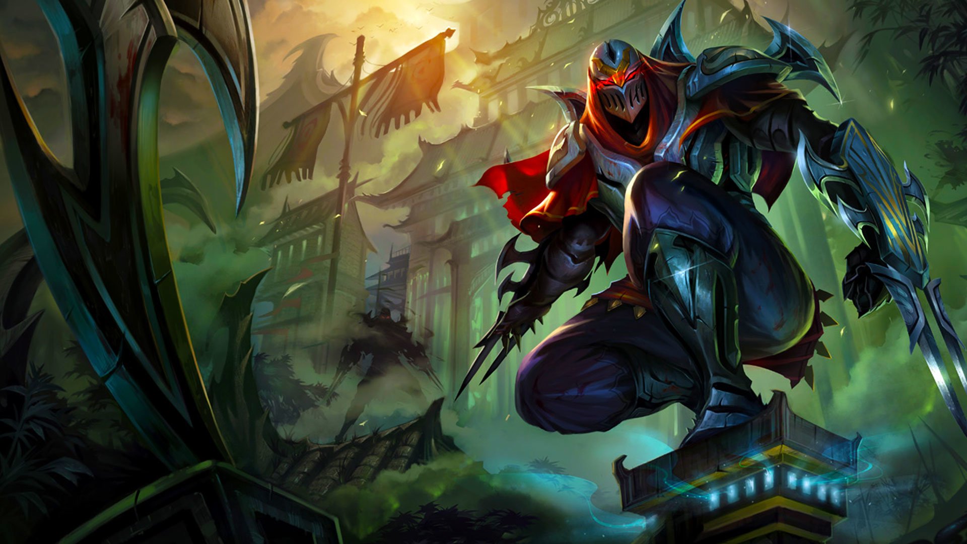 Zed League Of Legends HD Wallpaper Background Image