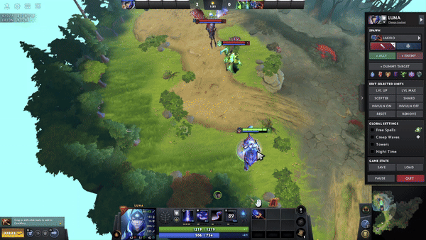 How to play Luna Aghanim’s Scepter