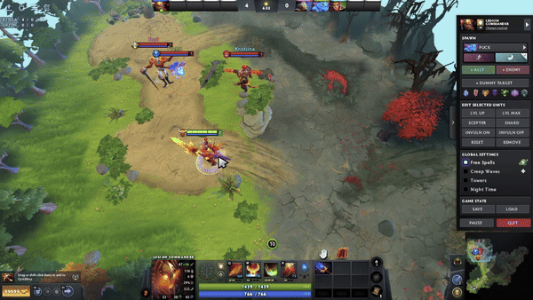 How to play Legion Commander Aghanim’s Scepter Legion