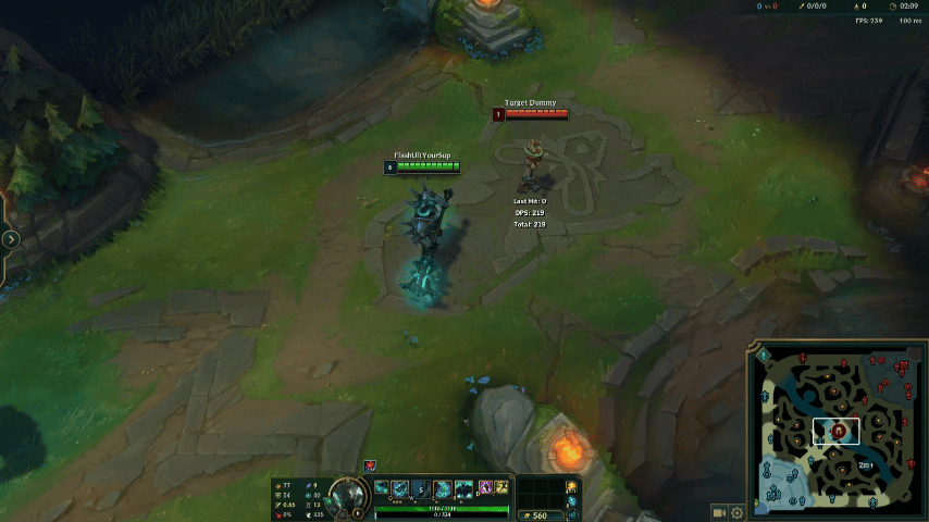 Mordekaiser casting E
