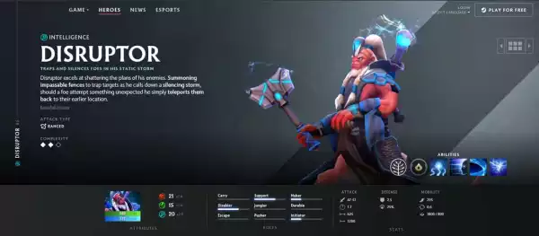 How to play Disruptor in Dota 2