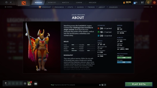 How to play Legion Commander