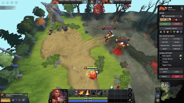 How to play Lina Light Strike Array