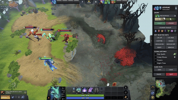How to play Leshrac Lightning Storm