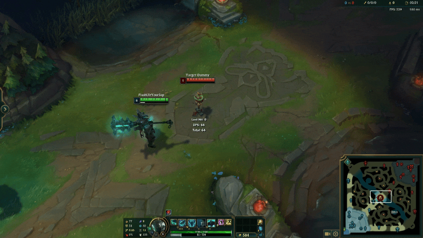 Mordekaiser casting R