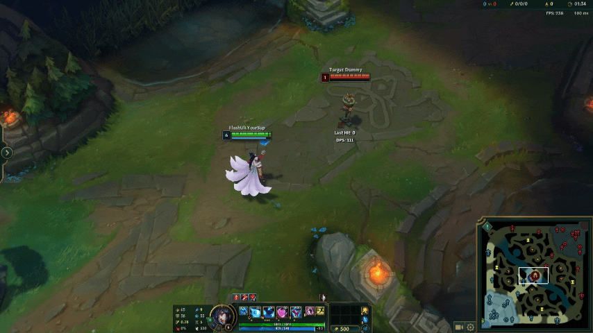 Ahri casting W