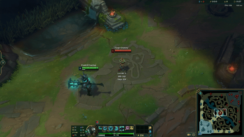 Mordekaiser casting W
