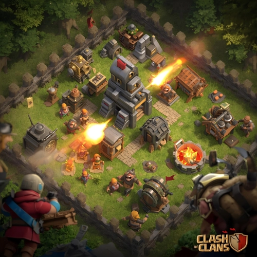 Winning in Clash of Clans