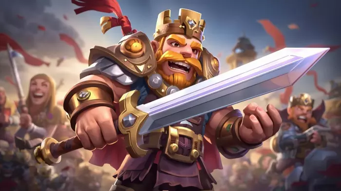 The Royal Champion in Attack