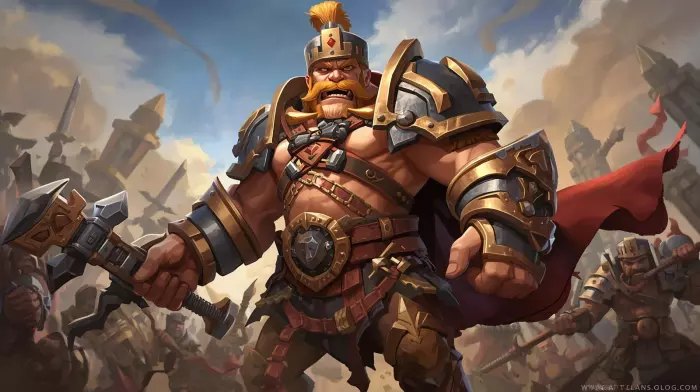 the grand warden at the clash of clans game 