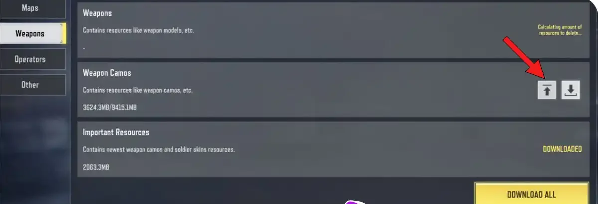 Automatic-download-settings