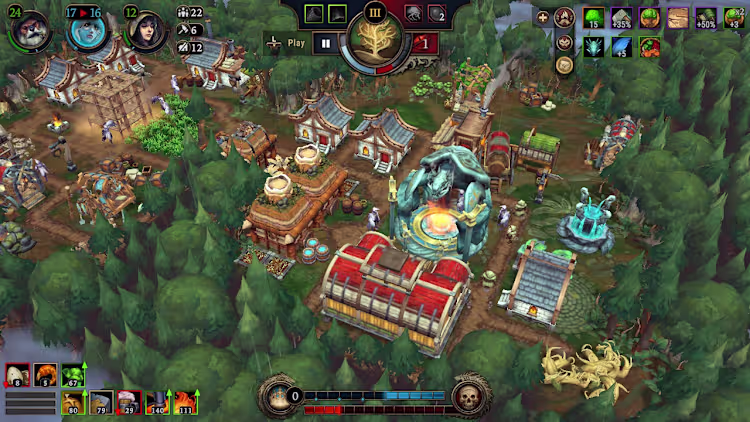 best offline PC strategy games: Against the Storm