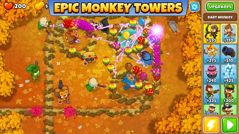 Best Mobile Strategy Games for Android: Bloons TD 6