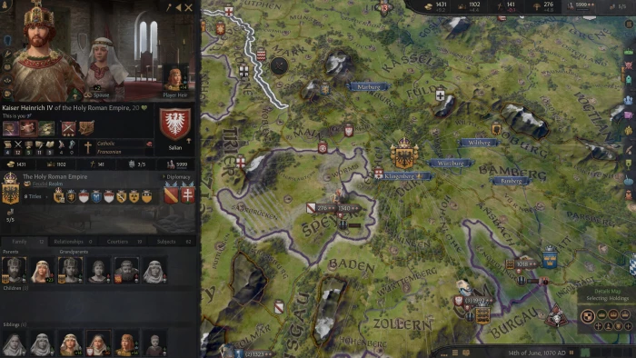 best offline PC strategy games: Crusader Kings III
