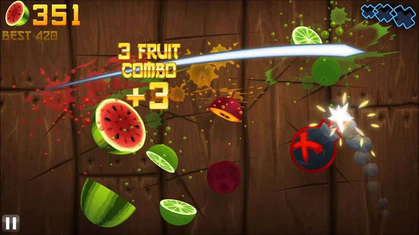 Best Old Android Games Fruit Ninja