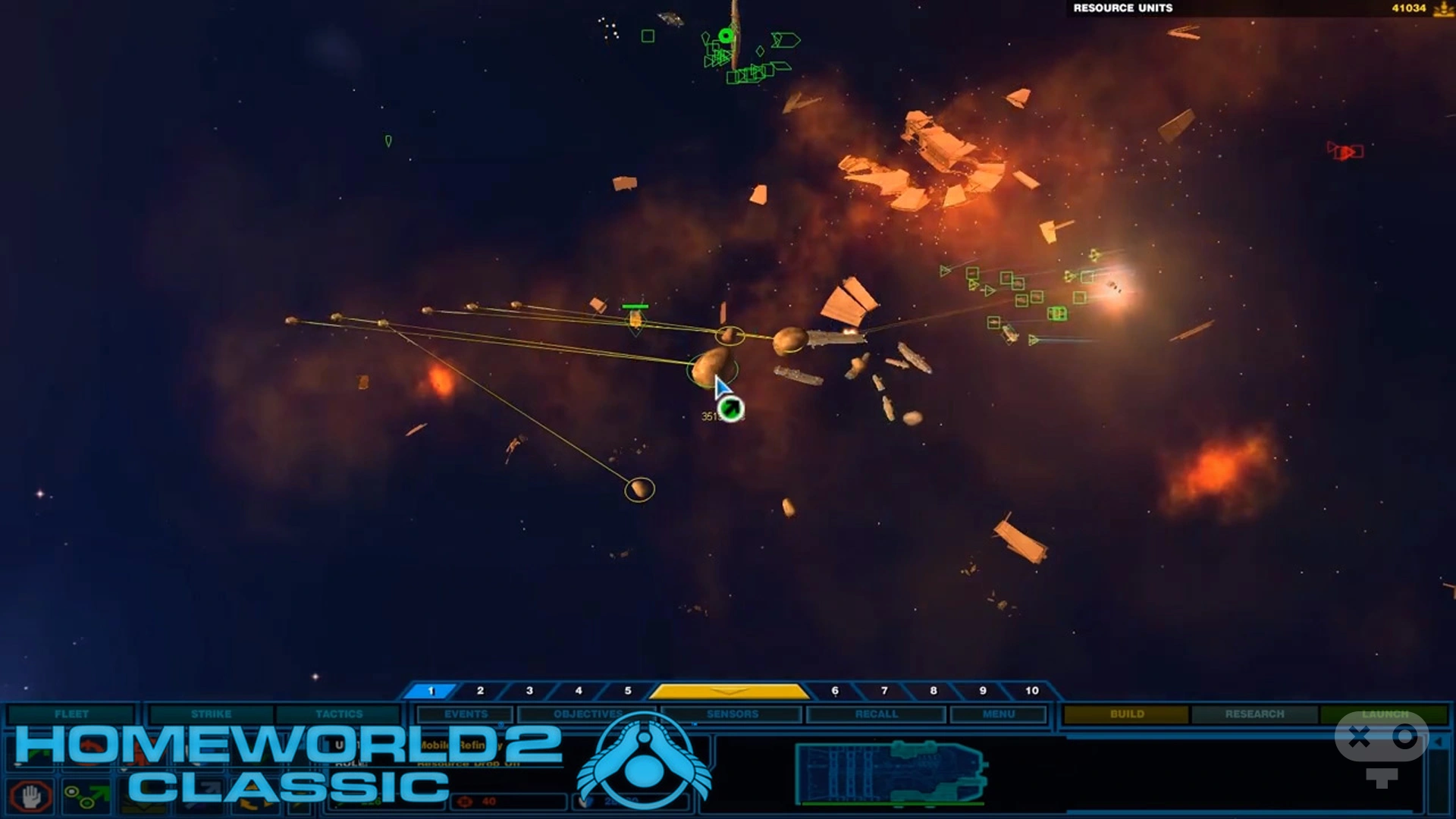 Best Space Games: Homeworld Remastered Collection