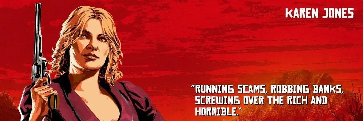 Red Dead Redemption Story: Karen Jones