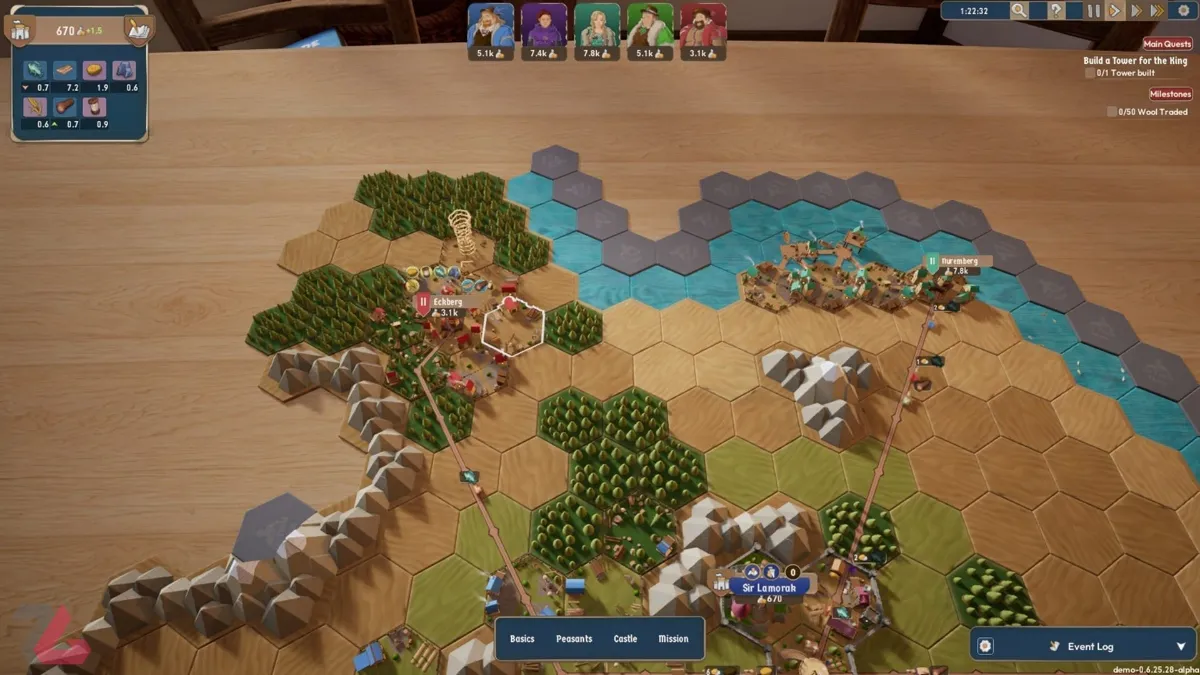 Let Them Trade demo map overview