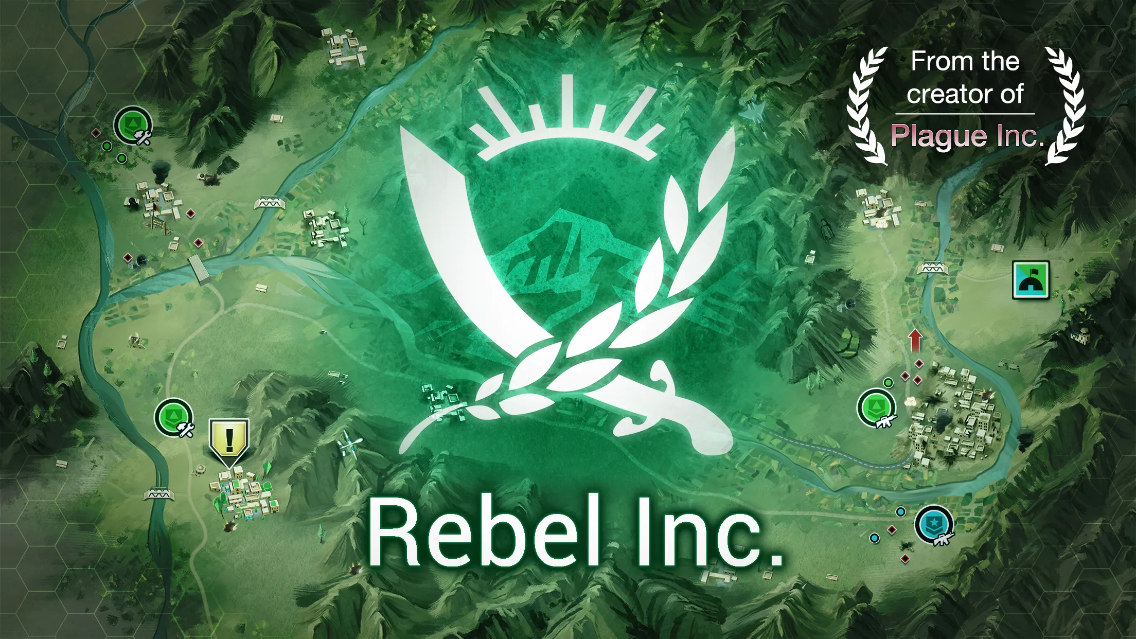 best offline strategy games for iOS: Rebel Inc.