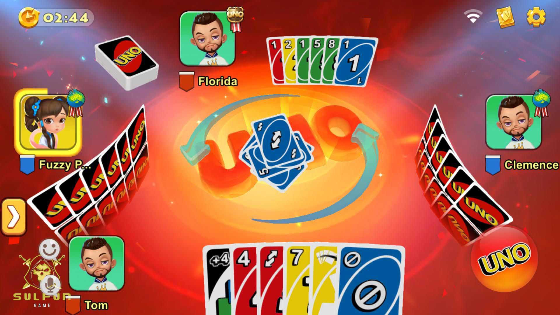 Uno Android game screenshot